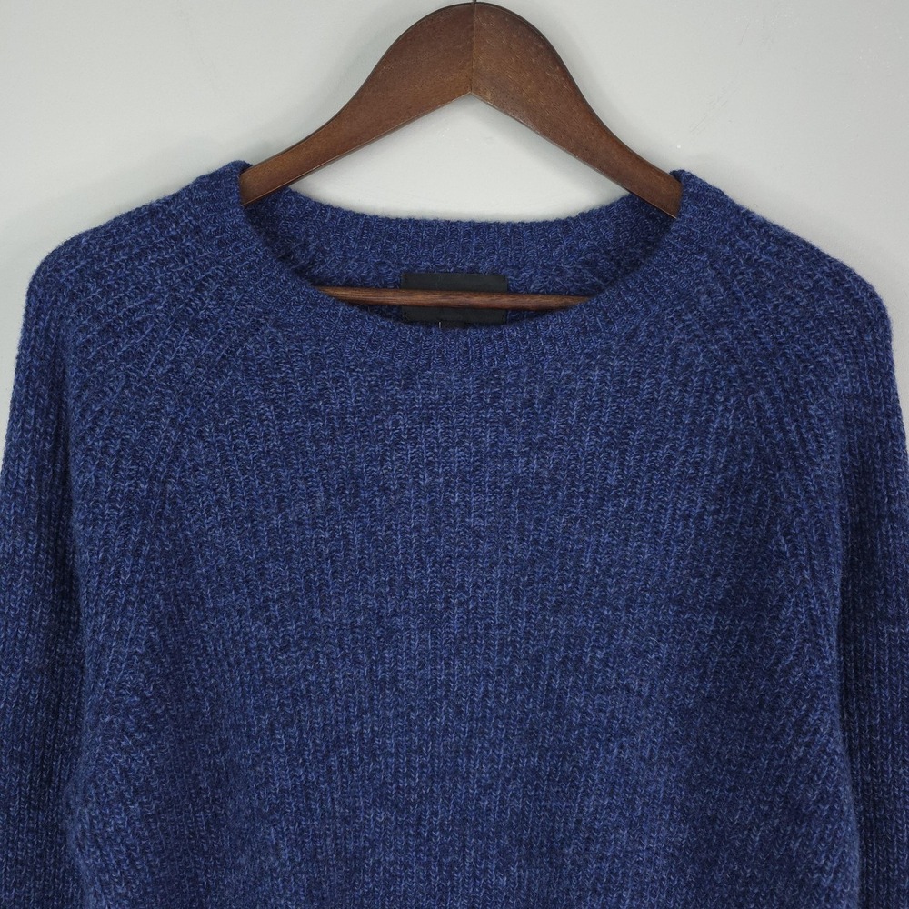 Bonobos Sweater Mens Medium Blue Wool Nylon Crewneck Knit Pullover Casual - Picture 2 of 11